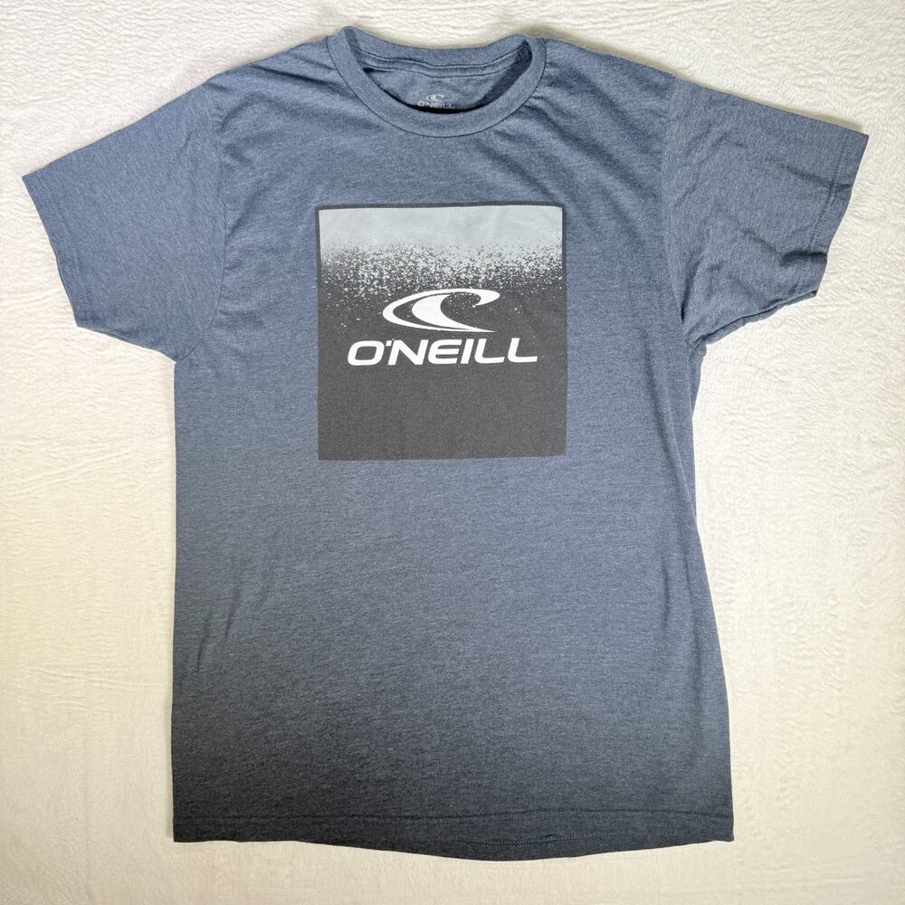 Oneil Shirt Mens Small BLue Crewneck Casual Short Sleeve Surf Skate Boarding‎